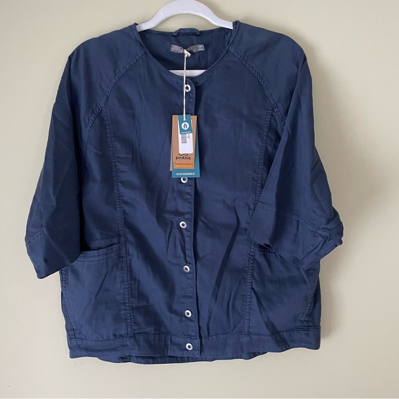 Prana Jackets & Blazers - NWT Prana Barnswallow Jacket. Equinox Blue. Medium.